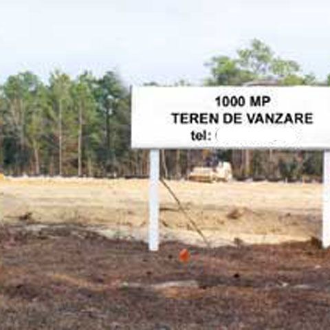 Terenurile de lângă Bucureşti s-au ieftinit cu 80%