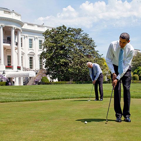 O partidă de golf cu Barack Obama costă 500.000 de dolari 