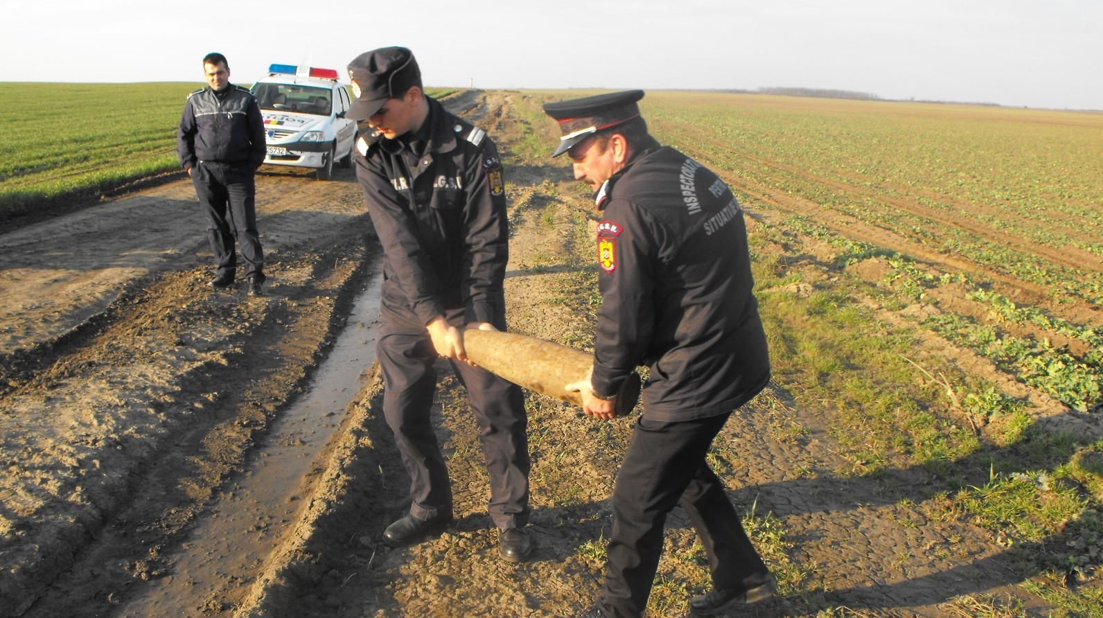 Muniţie de război detonată la Timişoara