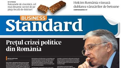 Europa premiază din nou design-ul Business Standard 