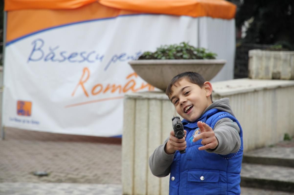 Şedinţă foto în centrul oraşului Dej