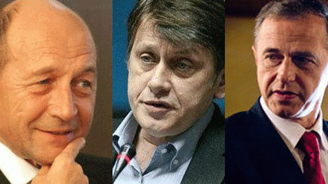 Băsescu, Antonescu şi Geoană se vor confrunta astăzi la Parlament. Trimiteţi aici întrebări pentru candidaţi