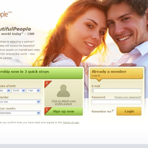 Site pentru oameni frumoşi