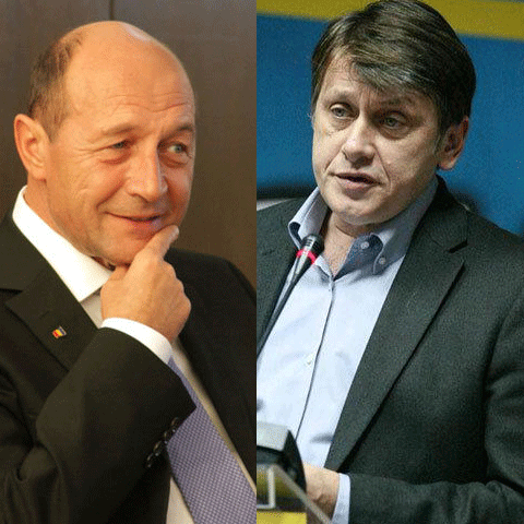 Băsescu vs. Antonescu: Prima confruntare directă între doi candidaţi la Preşedinţie a început