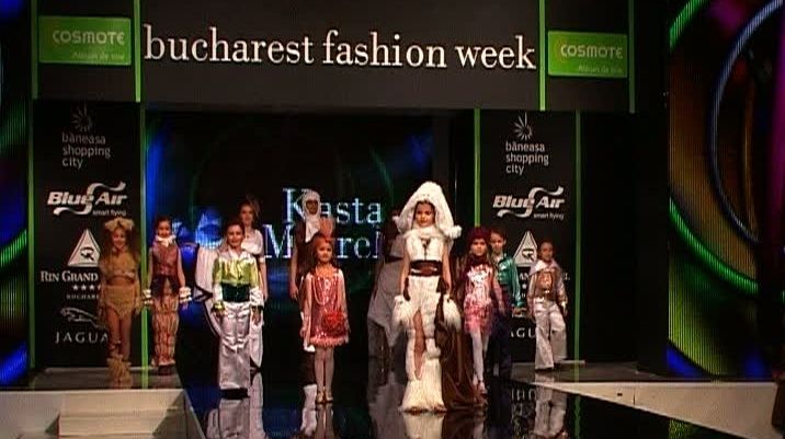 Copiii vedetelor au defilat la Bucharest Fashion Week - VEZI VIDEO