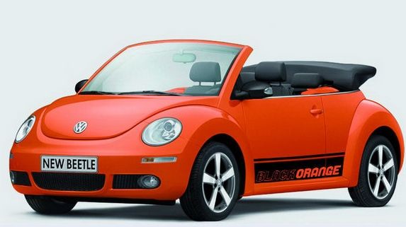 Ediţie limitată New Beetle \"Black-Orange\"