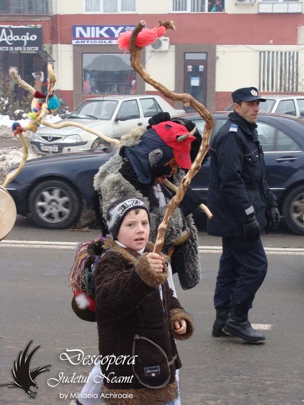 Colindători la Piatra Neamţ 