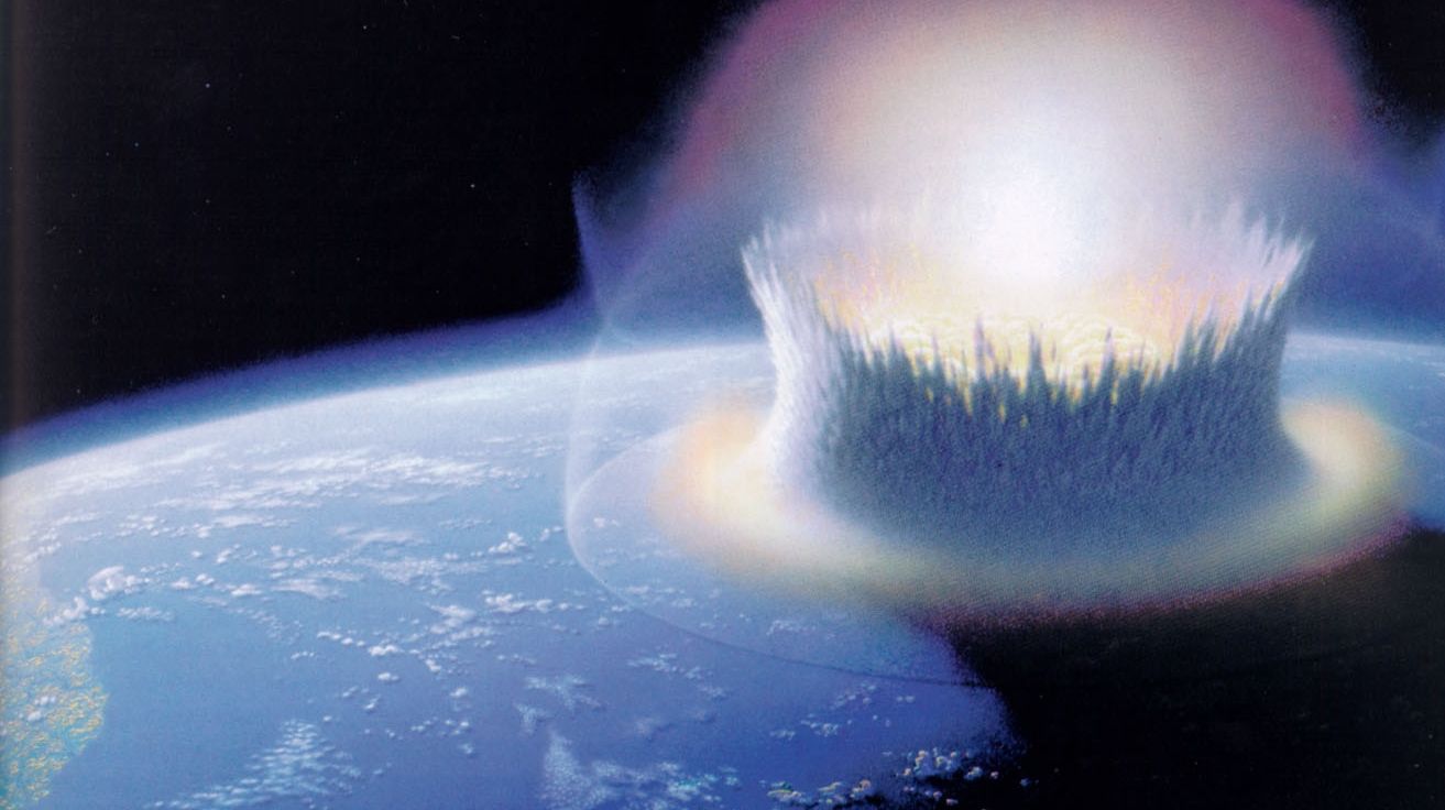 Atmosfera Pământului s-a format în urma unui bombardament cu comete