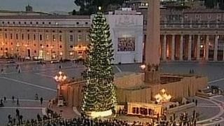 Bradul de Crăciun de la Vatican a fost aprins