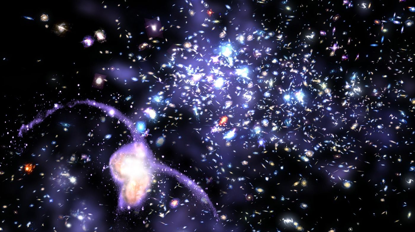 Astronomii au descoperit o galaxie care confirmă teoria despre procesul de formare a galaxiilor