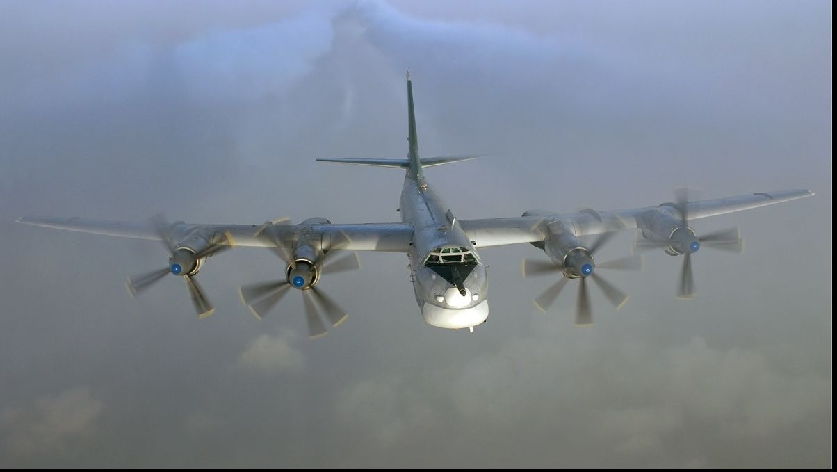 Bombardiere ruseşti, în apropierea Marii Britanii.Avioane de vânătoare britanice, ridicate de la sol