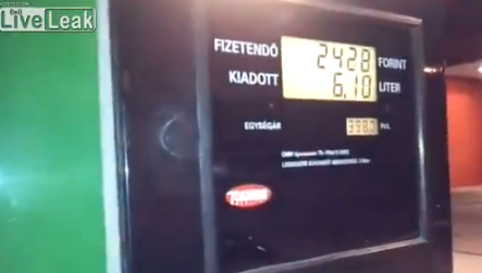 Benzinărie din Ungaria
