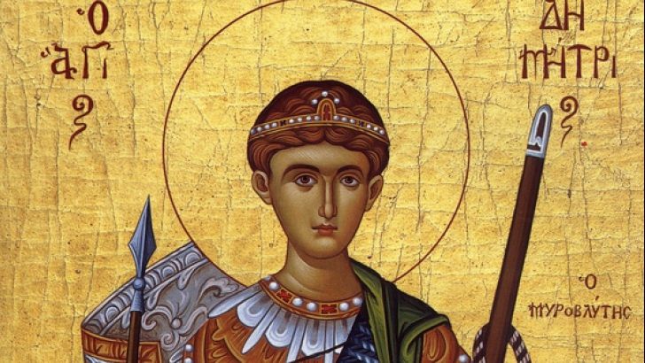 Traditii si obiceiuri de Sfantul Mare Mucenic Dimitrie