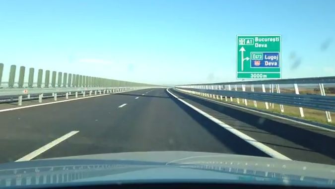 Se deschide lotul 3 al autostrăzii Lugoj – Deva, dar cu restricții de viteză și tonaj