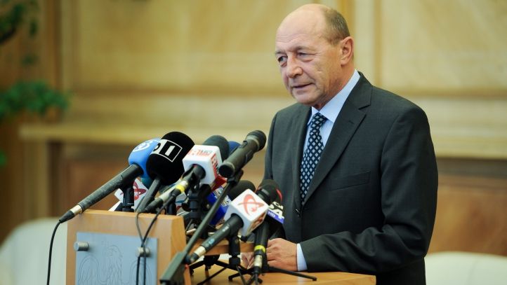 TRAIAN BĂSESCU se întâlneşte cu Mahmood Abbas