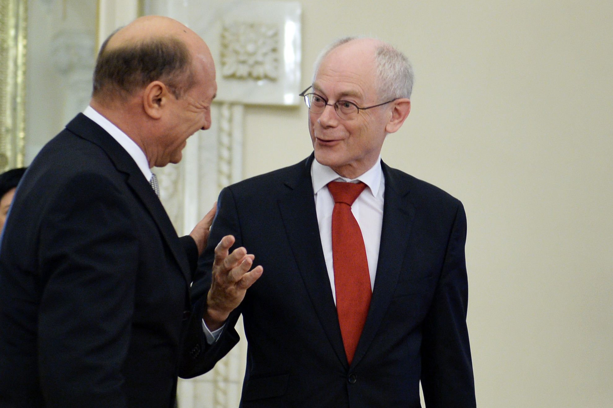 Băsescu se întâlneşte cu Van Rompuy, la Bruxelles