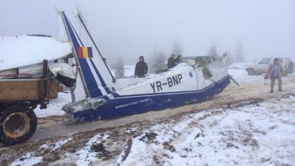 AVION PRĂBUŞIT. Șeful STS Cluj a aflat la ora 21.00 unde se situa avionul prăbușit în Apuseni 