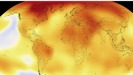 Cum arată încălzirea globală din ultimul secol într-un film de 15 secunde