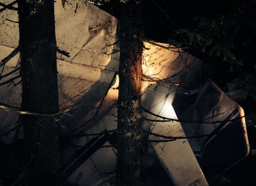 ACCIDENT AVIATIC. IMAGINI dramatice de la faţa locului 