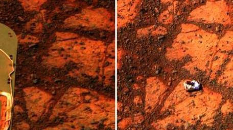 NASA despre roca bizară care a apărut pe Marte: "N-am mai văzut niciodată așa ceva"