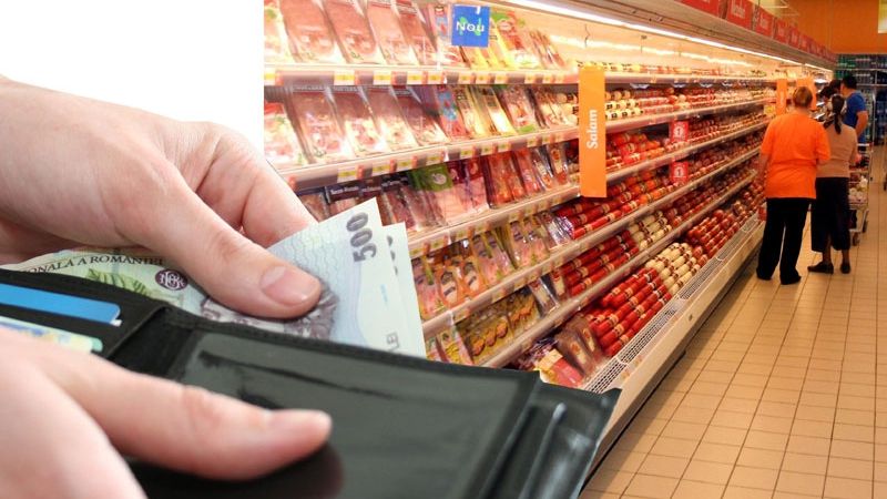 Alimentele se vor SCUMPI cu 5-10% în perioada următoare