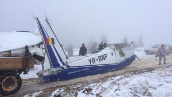 ACCIDENT AVIATIC APUSENI: Cei trei medici răniţi vor fi externaţi luni
