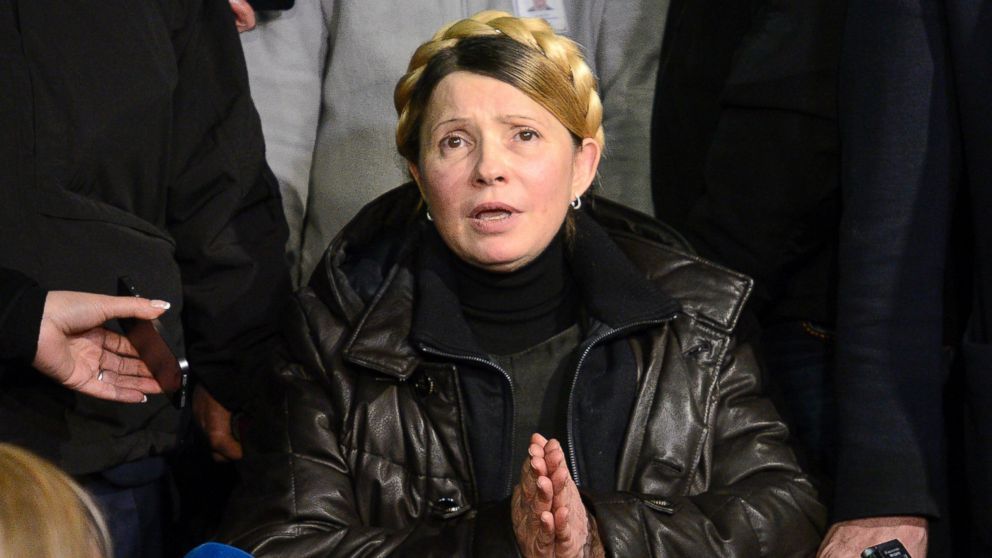 Iulia Timoşenko înfiinţează o mişcare populară de rezistenţă