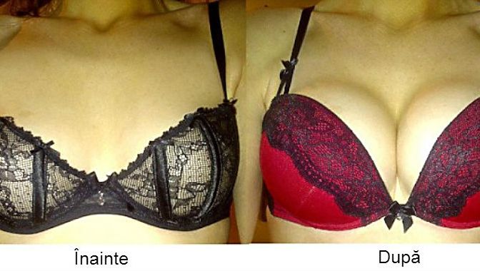 Sutienul care îți face sânii să pară cu trei numere mai mari