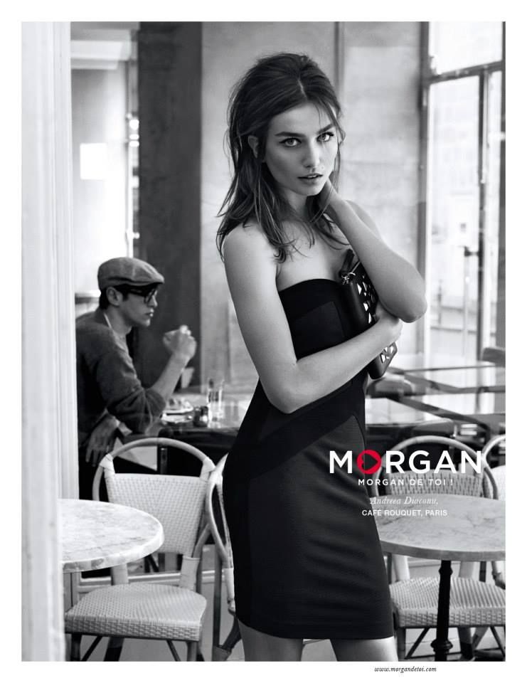 Modelul român ANDREEA DIACONU, noua imagine a unei mărci franceze