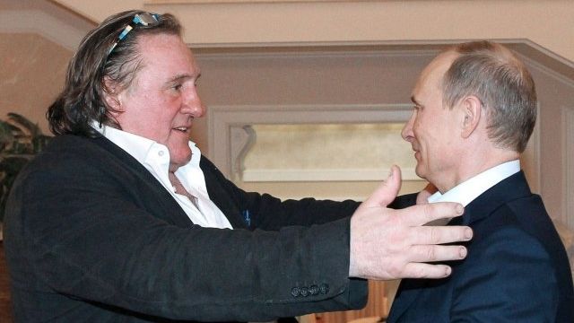 Actorul Gerard Depardieu, mândru că este cetățean rus
