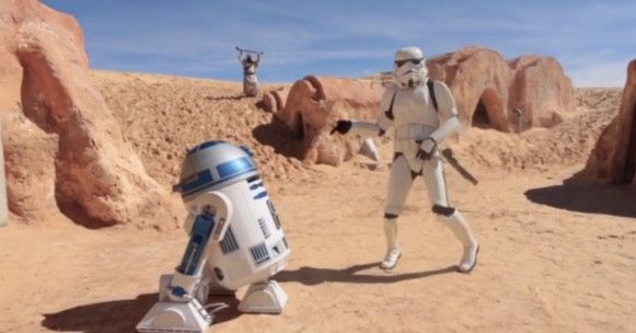 Parodie HAPPY cu personajele din STAR WARS