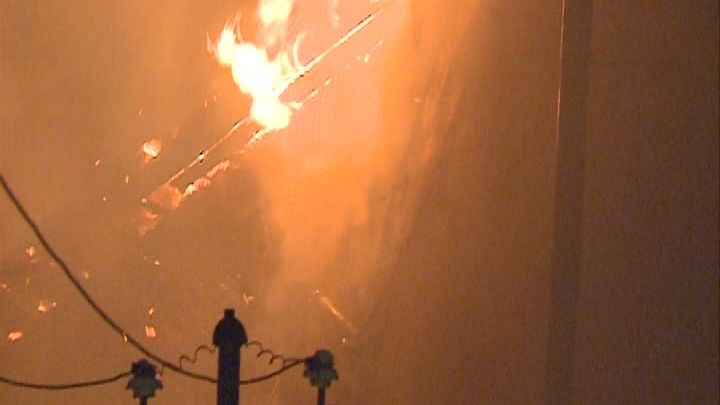 Incendiu devastator în Capitală