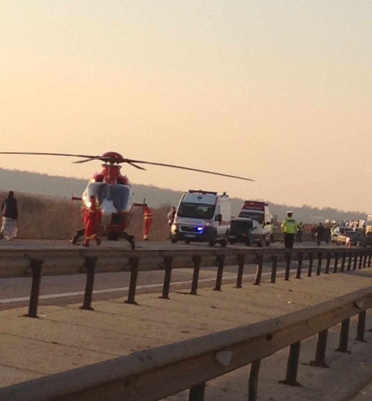ACCIDENT grav pe Autostrada București-Pitești