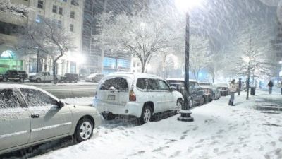 O furtună de zăpadă a lovit capitala SUA