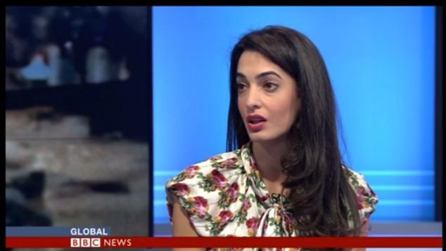 Cea mai INFLUENTĂ FEMEIE din Londra - avocata Amal Clooney, soţia starului de la Hollywood
