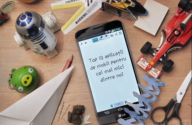 Top 10 aplicaţii de mobil pentru cei mici