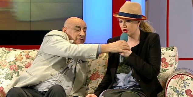 VIOREL LIS, recţie ULUITOARE faţă de OANA LIS, în direct la TV