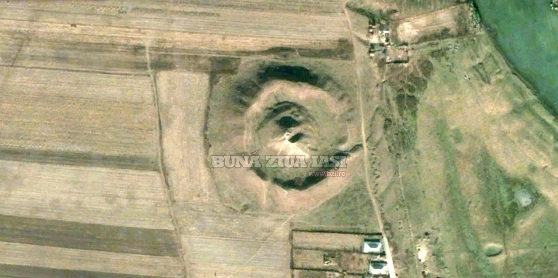 Misterul "piramidei" de 3.000 de ani, de lângă Iaşi. Descoperire uluitoare în interiorul structurii