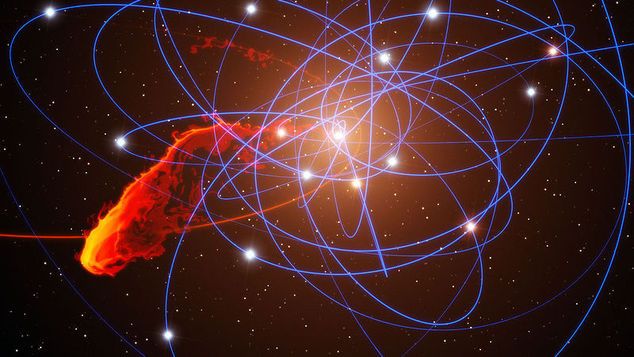 Fenomen astronomic extrem de rar: "Va fi înghiţit de o uriaşă gaură neagră"