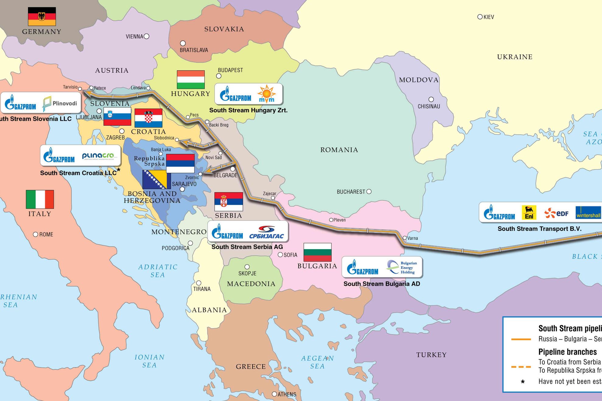 Bulgaria scoate South Stream de sub incidenţa legislaţiei UE, prin schimbarea statutului conductei