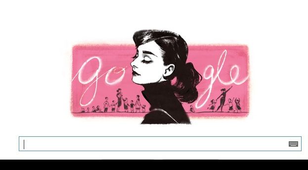 AUDREY HEPBURN, celebrată de GOOGLE cu un logo special. Cine a fost AUDREY HEPBURN