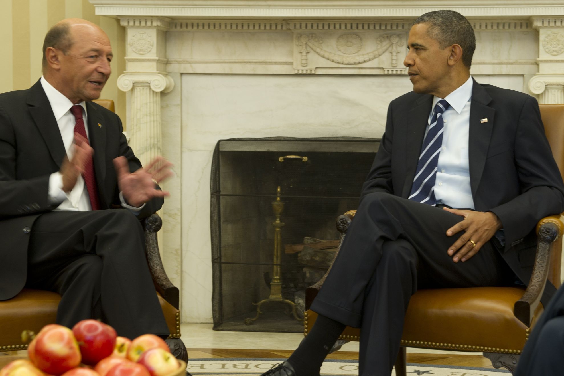 Traian BĂSESCU se întâlneşte cu Barack OBAMA