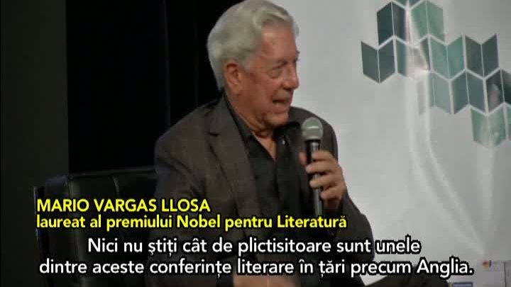 Mario Vargas Llosa, atacat în timpul unei conferinţe. REACŢIA SA ULUITOARE