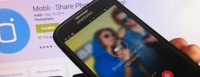 Mobli 4.0. Aplicaţia cu care transmiţi LIVE imagini pe Facebook