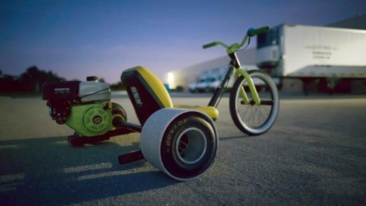 Tortuga, o tricicletă cu motor pentru senzaţii tari, pline de adrenalină