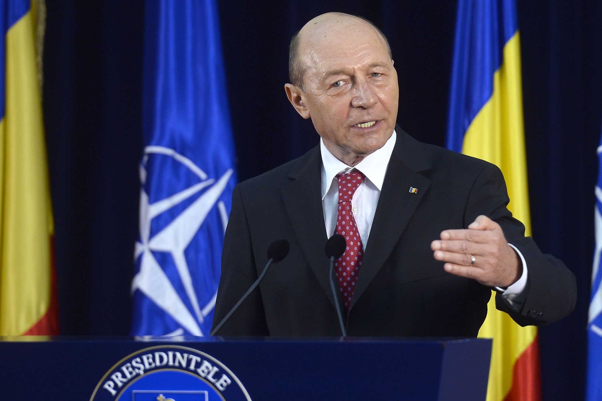 Băsescu: Obiectivul meu până în noiembrie este ca Ponta să nu poată deveni preşedintele României