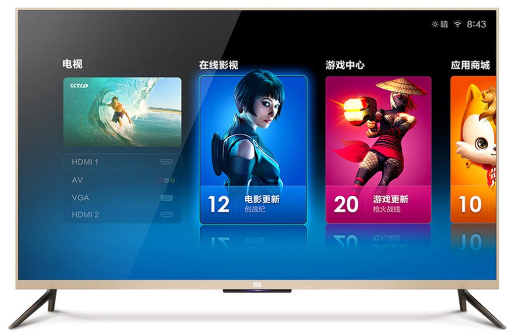 Xiaomi MiTV. A fost lansat primul Smart TV 4K cu Android. Ieftin şi performant