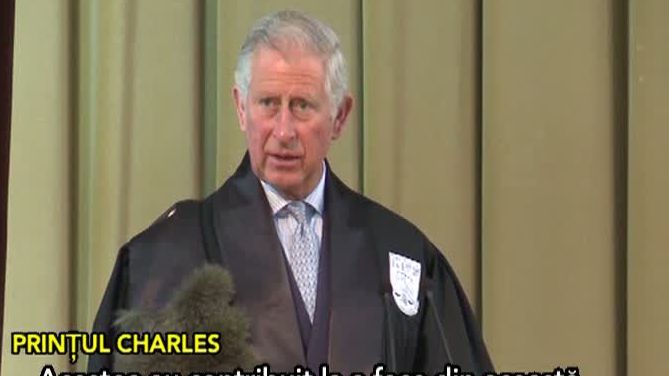 Prinţul Charles, la Bucureşti: "România îmi este aproape de inimă din mai multe motive"