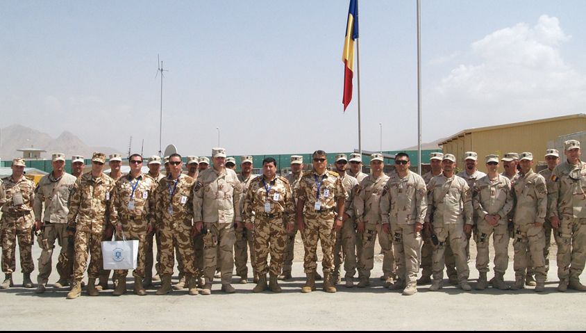 O rachetă a căzut la baza României din Afganistan