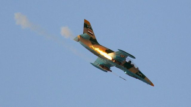 Aviaţia militară siriană a efectuat raiduri aeriene în vestul Irakului